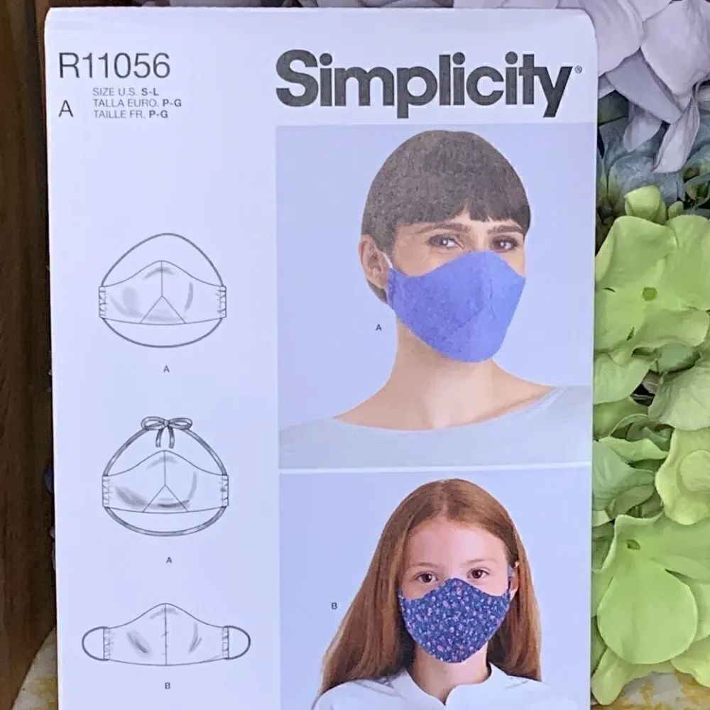 Simplicity mask sewing pattern - Picture 2 of 4